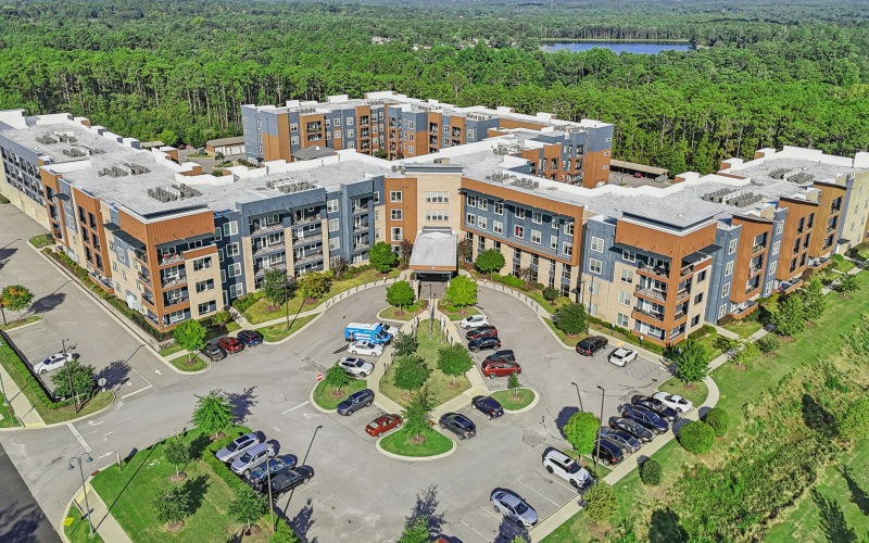 Exterior of the building